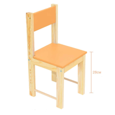 гр Стільчик №28 помаранчевий, дитячий (1) 22658 “Ігруша“ 
