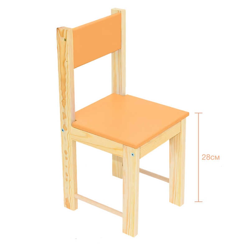 гр Стільчик №28 помаранчевий, дитячий (1) 22658 “Ігруша“ 