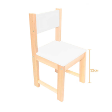 гр Стільчик №32 колір білий (1) “Ігруша“