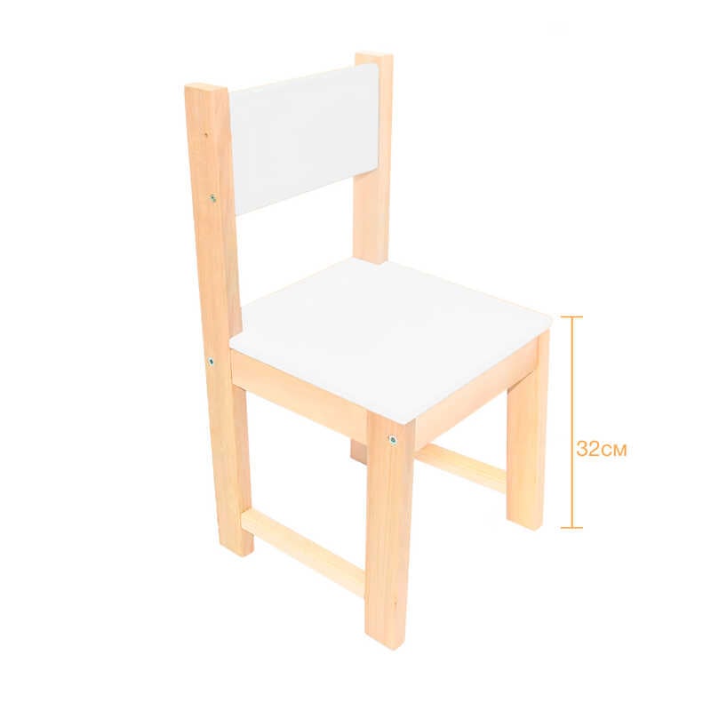 гр Стільчик №32 колір білий (1) “Ігруша“