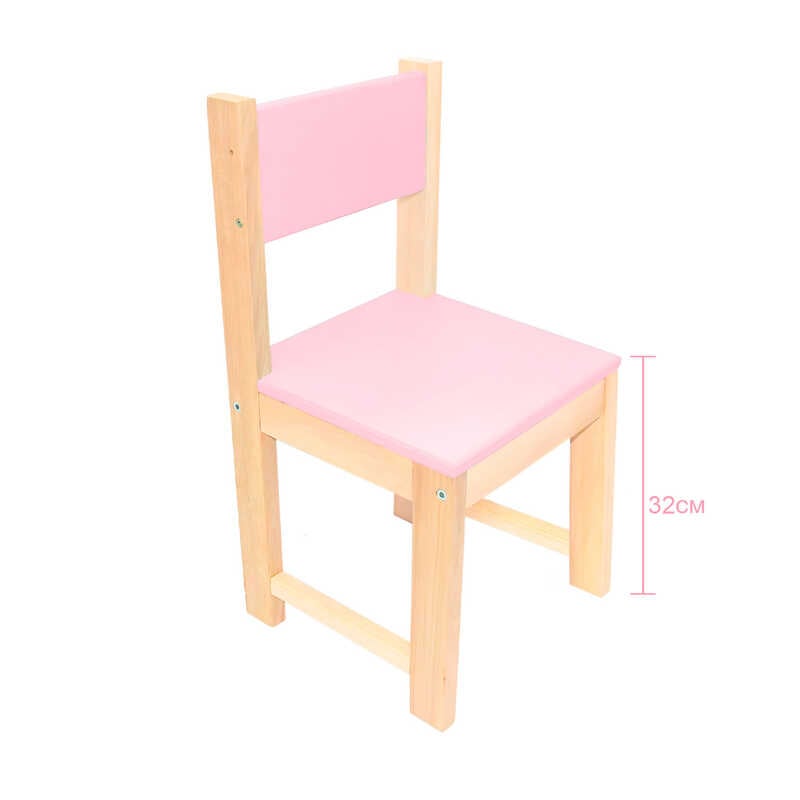 гр Стільчик №32 колір рожевий (1) 22157 “Ігруша“