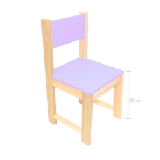 гр Стільчик №32 колір фіолетовий (1) 22158 “Ігруша“