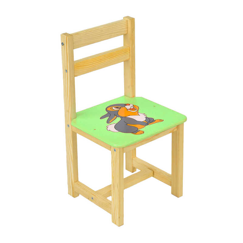 гр Стілець “Зайчик“ 4011 (1) колір салатовий, “Мася“