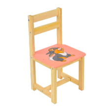 гр Стілець “Зайчик“ 4031 (1) колір рожевий, “Мася“