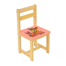 гр Стілець “Оленя Бембі“ 4033 (1) колір рожевий, “Мася“