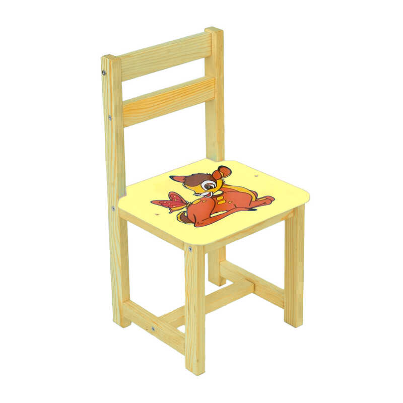 гр Стілець “Оленя Бембі“ 4043 (1) колір жовтий, “Мася“