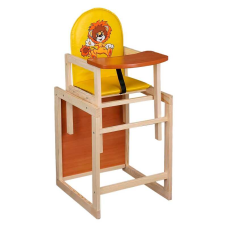 гр Стільчик / шкірзам / №2024 - “Лев“ - колір ЖОВТИЙ (1) ТМ “Мася“