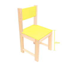 гр Стільчик №25 колір жовтий 18838 (1) “Ігруша“