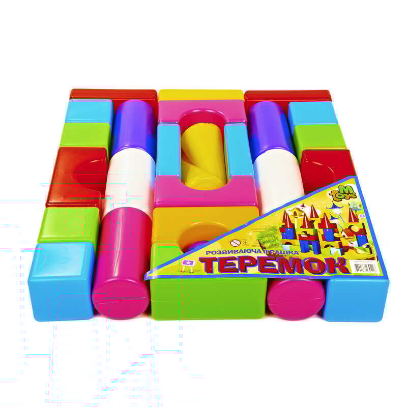 гр Теремок середній 08072 28 деталей  (5) “M Toys“, в плівці