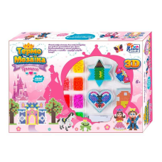 гр Термомозаїка 22036 (24/2) “4FUN Game Club“, “Принцеса“, 3D-фігурки, 4000 намистин, 3 основи, в коробці