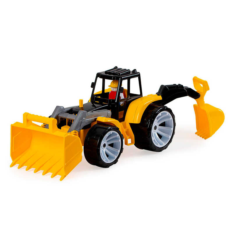 гр Трактор BAMS 2 ковші 007/17 чорна кабіна (8) “BAMSIC“, в сітці гр Трактор BAMS 2 ковші 007/17 чорна кабіна (8) “BAMSIC“, в сітці