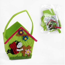 Аплікація з фетру С 22716 (300) деталі для сумочки, в пакеті