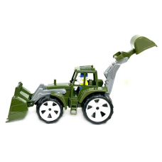 гр Трактор BAMS 2 ковші 007/20 військовий (8) “BAMSIC“, 37 см, в сітці