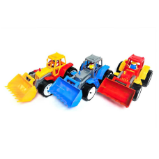 гр Трактор з ковшем 007/7 кольоровий (8) “BAMSIC“