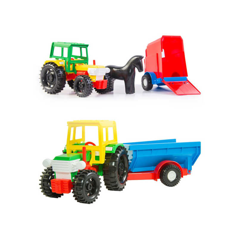 гр Трактор з причепом (конярка) 39215 (12) “Tigres“