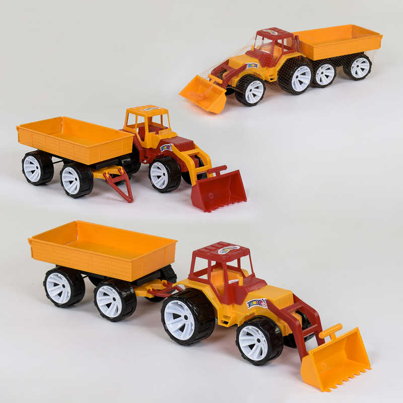 гр Трактор + ківш + причеп 007/2 (4) “BAMSIC“