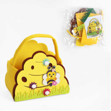 Аплікація з фетру С 22718 (300) деталі для кошика, в пакеті