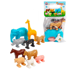 гр Фігурки тварин 1102 (6) “Technok Toys“, 10 шт., у пакеті