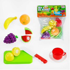гр Фрукти на липучках “Що є на кухні?” 65292 (240/2) “4FUN Game Club“, 9 елементів, у пакеті