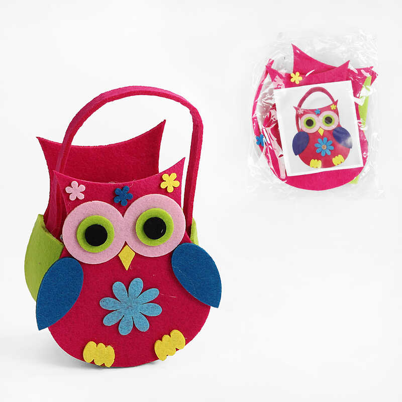 Аплікація з фетру С 22723 (300) деталі для кошика, в пакеті Аплікація з фетру С 22723 (300) деталі для кошика, в пакеті