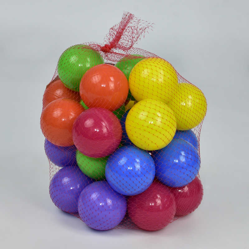 гр Кульки “80 мм м“які“ 30 шт. 09122 (10) “M-Toys“, в сітці