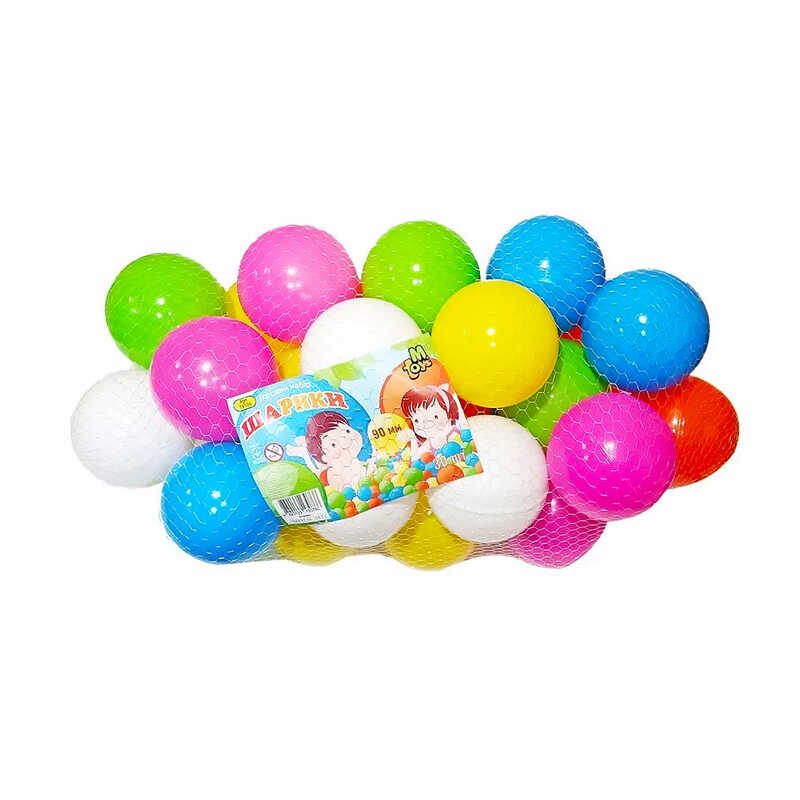 гр Кульки “90мм м“які“ 30 шт. 19106 (6) “M-TOYS“