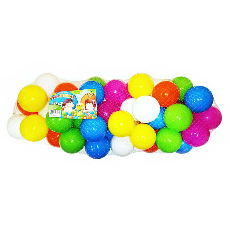 гр Кульки “90мм м“які“ 50 шт. 19107 (4) “M-TOYS“