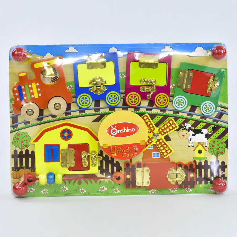 Бізіборд “Веселий паровозик“ C 31384 (12)