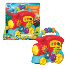 Гра “Поїзд знань“ 49454 (36/2) “WToys“, ОЗВУЧУВАННЯ УКРАЇНСЬКОЮ МОВОЮ,  намистини, ноти, казки, слова, цифри, пісні,  цікаві факти, підсвічування,  в коробці