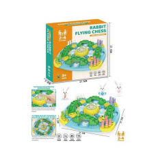 Гра 595-24 (54) гра-ходилка, фігурки зайчиків, гральний кубик, в коробці