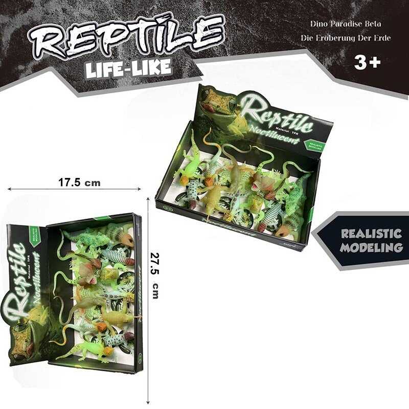 Гра антистрес 5020 (60/2) ЦІНА ЗА 12 ШТУК В БЛОЦІ, “рептилії”, тягучка