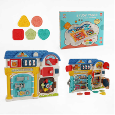 Бізіборд 25891 Е (24) звук, підсвічування, сейф, скарбничка, пальчикова гра, в коробці