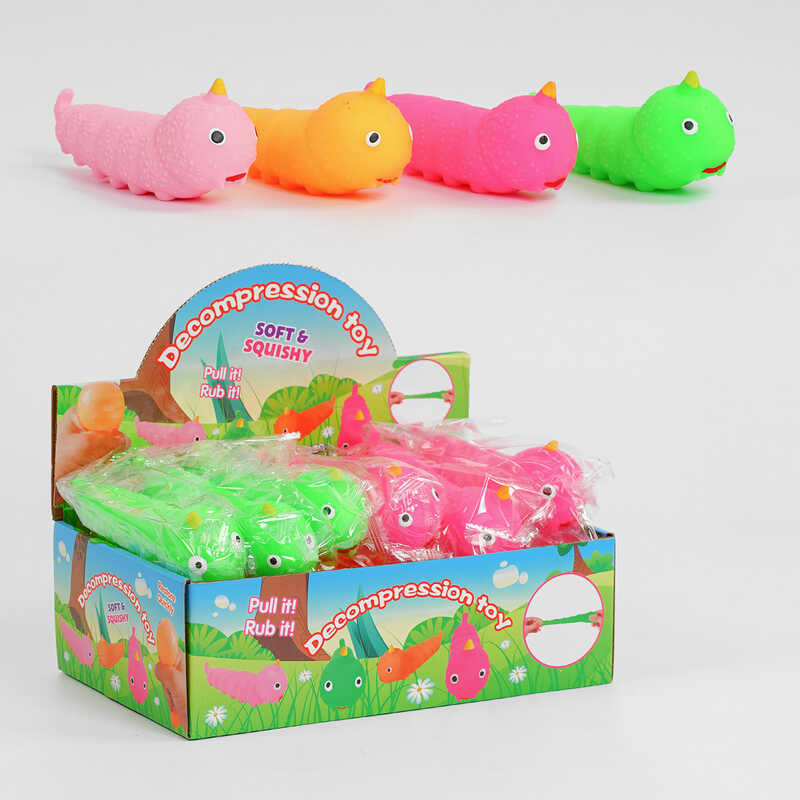 Гра антистрес C 55414 (24) “Гусеничка“, ЦІНА ЗА 12 ШТУК У БЛОЦІ