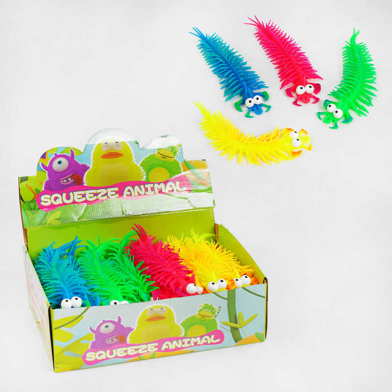 Гра антистрес C 61038 (12) ЦІНА ЗА 24 ШТУКИ В БЛОЦІ, багатоніжка, в коробці Гра антистрес C 61038 (12) ЦІНА ЗА 24 ШТУКИ В БЛОЦІ, багатоніжка, в коробці