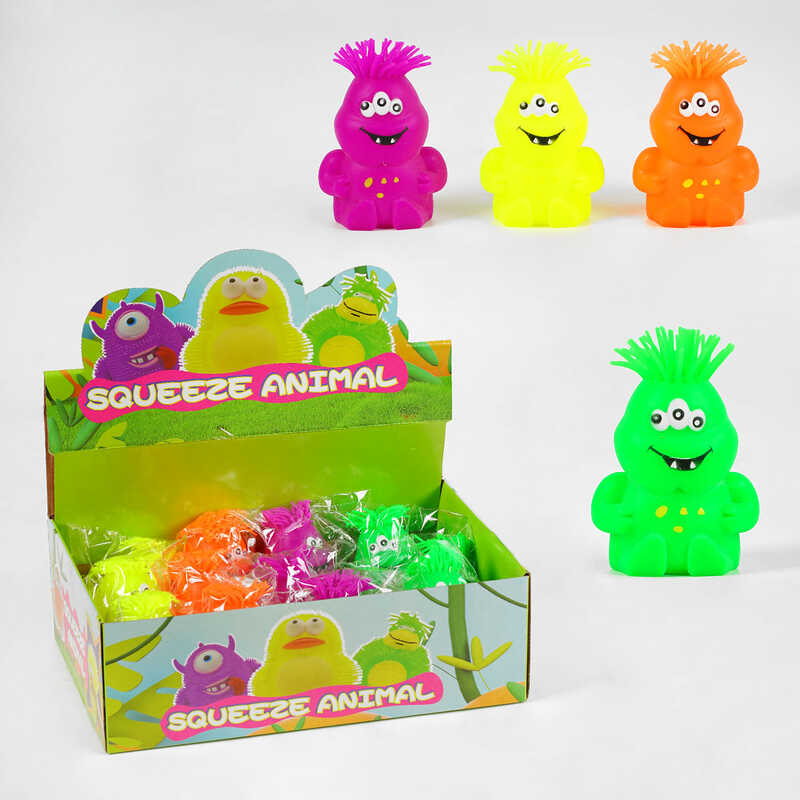 Гра антистрес C 61044 (24) ЦІНА ЗА 12 ШТУК В БЛОЦІ, монстрик, в коробці Гра антистрес C 61044 (24) ЦІНА ЗА 12 ШТУК В БЛОЦІ, монстрик, в коробці