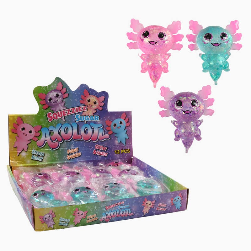 Гра антистрес C 68817 (12) ЦІНА ЗА 12 ШТУК В БЛОЦІ, “Аксолотль “, розмір - 8х0 см, глітер, гель, в коробці Гра антистрес C 68817 (12) ЦІНА ЗА 12 ШТУК В БЛОЦІ, “Аксолотль “, розмір - 8х0 см, глітер, гель, в коробці
