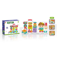 Бізіборд 846 (24) пісні, мелодії, звуки, підсвічування, тріскачки, рухливі елементи, в коробці