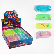 Гра антистрес C 70194 (6) ЦІНА ЗА 24 ШТУКИ В БЛОЦІ, вислизає з рук, всередині плавають тваринки, в коробці