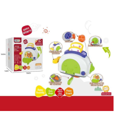 Бізіборд 99-24 (120) ”Тостер”, заводний механізм, 5 забавок, в коробці