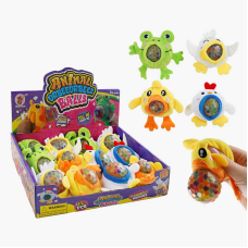 Гра антистрес C 70604 (12) ЦІНА ЗА 12 ШТУК В БЛОЦІ, тваринки, орбізи, в коробці