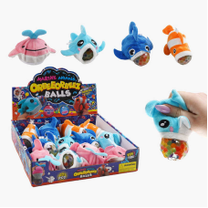 Гра антистрес C 70605 (12) ЦІНА ЗА 12 ШТУК В БЛОЦІ, морські рибки, орбізи, в коробці