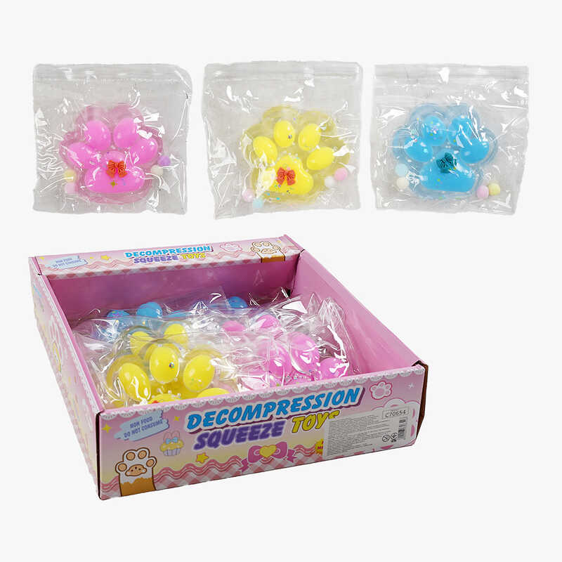 Гра антистрес C 70654 (24) ЦІНА ЗА 6 ШТУК В БЛОЦІ, “Лапка”, в пакеті Гра антистрес C 70654 (24) ЦІНА ЗА 6 ШТУК В БЛОЦІ, “Лапка”, в пакеті