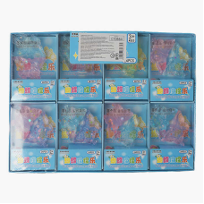 Гра антистрес C 70664 (40) ЦІНА ЗА 24 ШТУКИ В БЛОЦІ, “Метелики“, напівпрозорі, блискітки, в коробці