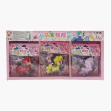 Гра антистрес C 70701 (24) ЦІНА ЗА 12 ШТУК В БЛОЦІ, “Поні”, рухливі очі, блискітки, в коробці