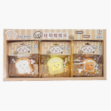 Гра антистрес C 70702 (24) ЦІНА ЗА 12 ШТУК В БЛОЦІ, “Тост“, м“які кульки, в коробці