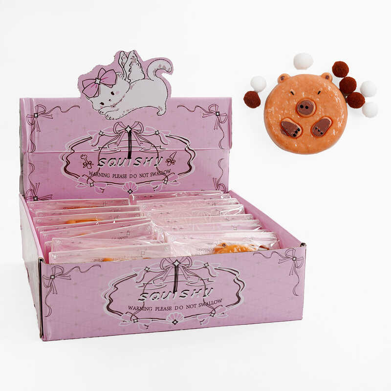 Гра антистрес C 70752 (24) ЦІНА ЗА 16 ШТУК В БЛОЦІ, “Капібара“, в коробці