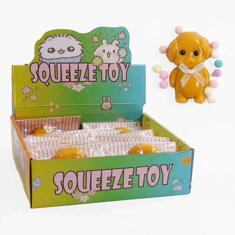 Гра антистрес C 70754 (24) ЦІНА ЗА 16 ШТУК В БЛОЦІ, “Собачка“, в коробці