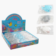 Гра антистрес C 70783 (24) ЦІНА ЗА 12 ШТУК В БЛОЦІ, “Акула“, довжина 9см, в коробці