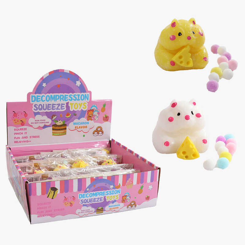 Гра антистрес C 70852 (24) ЦІНА ЗА 16 ШТУК В БЛОЦІ, “Хом“ячок“, в коробці