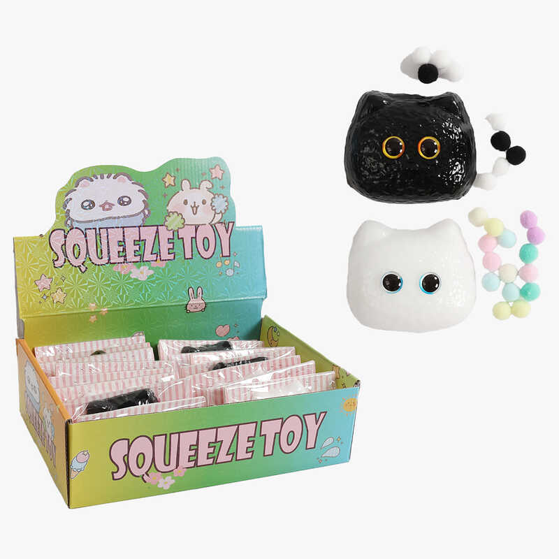 Гра антистрес C 70860 (24) ЦІНА ЗА 16 ШТУК В БЛОЦІ, “Котик“, в коробці